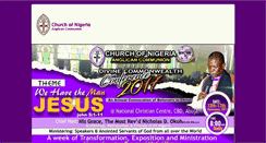 Desktop Screenshot of anglican-nig.org